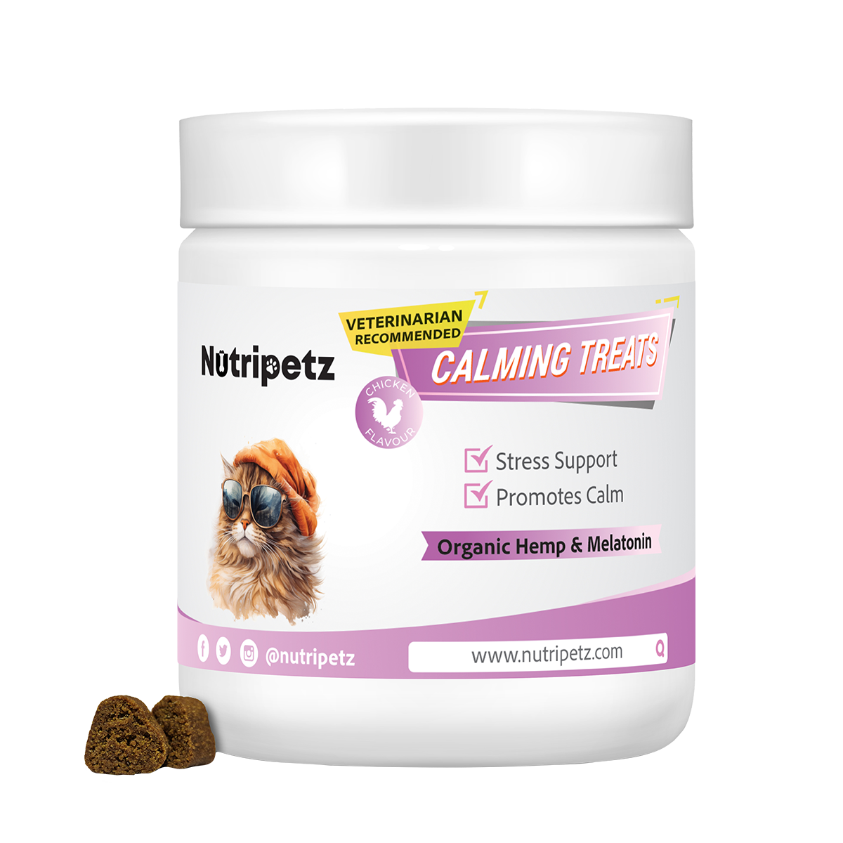 NUTRIPETZ Calming Treats for Cats