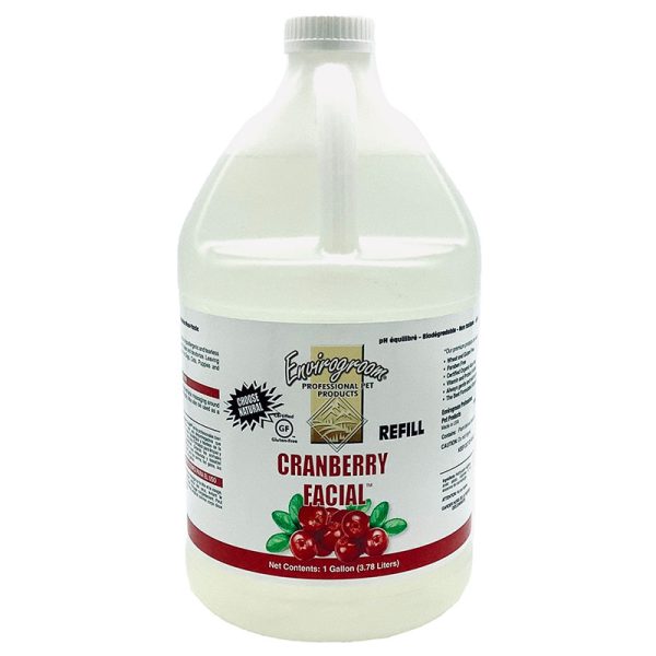 Envirogroom Cranberry Facial Gallon