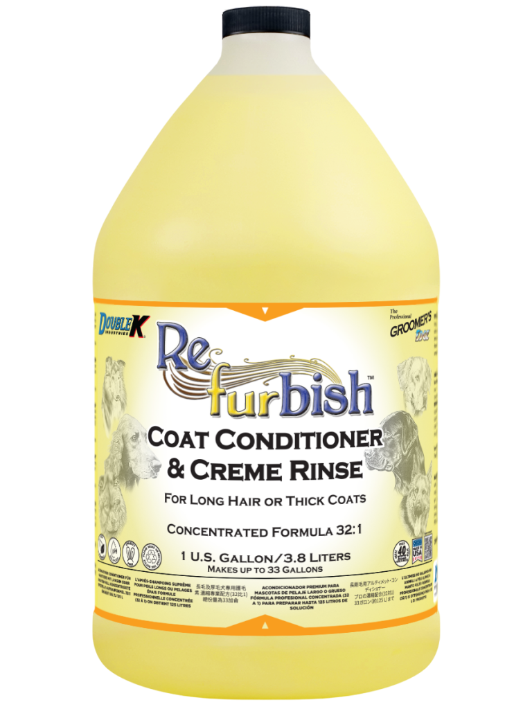 Double K Groomers Edge ReFurBish Conditioner Gallon 32:1