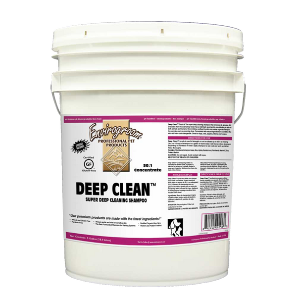 Envirogroom Deep Clean Shampoo Dilutes 50:1 BUCKET 5gal