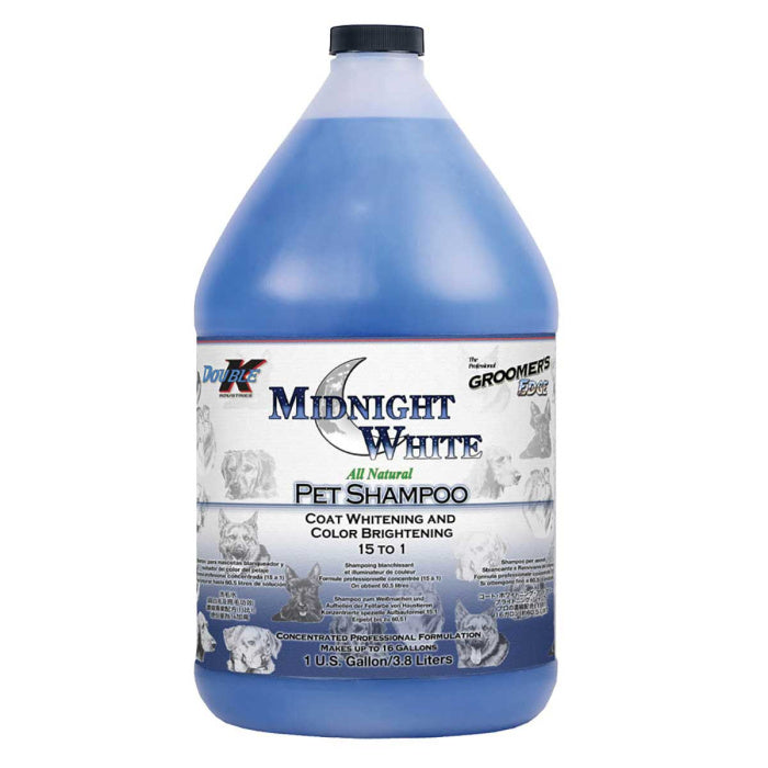 Double K Groomer's Edge Midnight White Shampoo 15:1