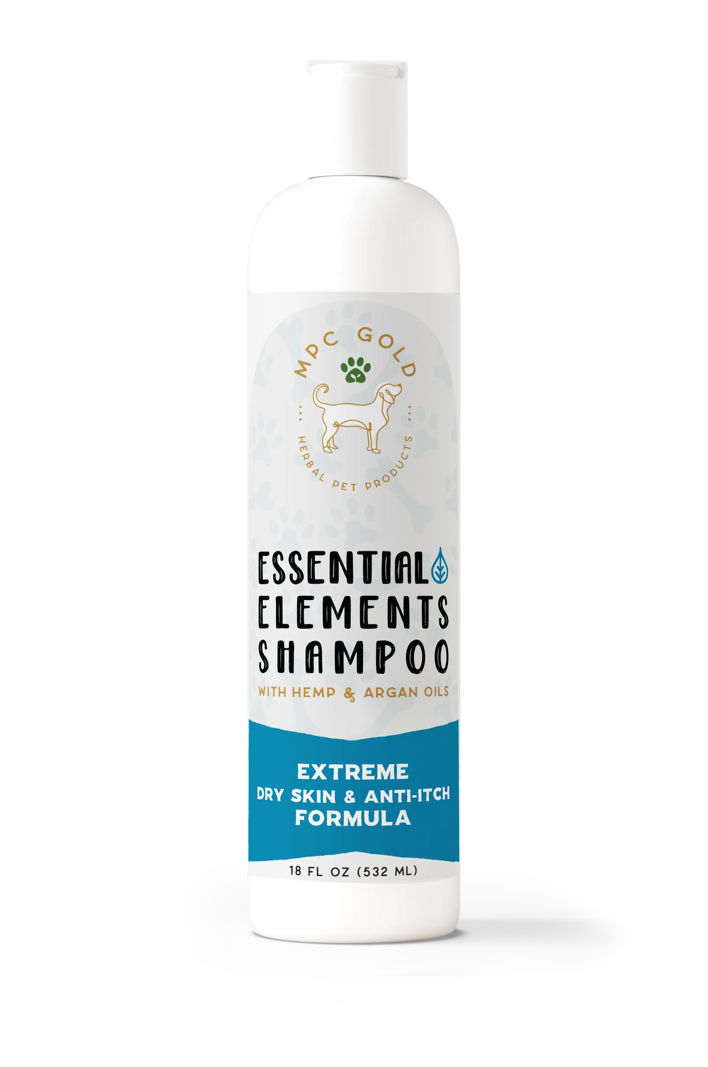 MPC Gold Anti-Itch Dog Shampoo – Gallon for Dry Skin Relief