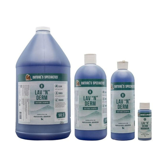 Nature's Specialties Lav-N-Derm Pet Shampoo 50:1