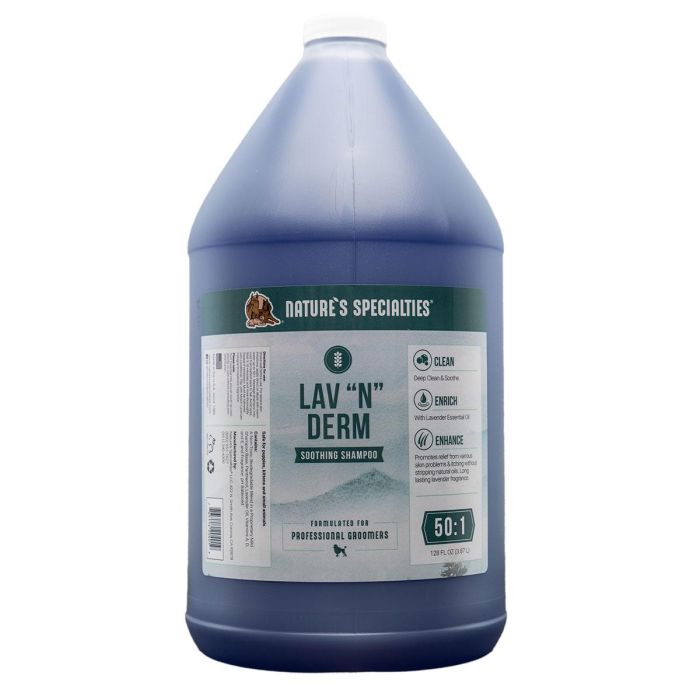 Nature's Specialties Lav-N-Derm Pet Shampoo 50:1