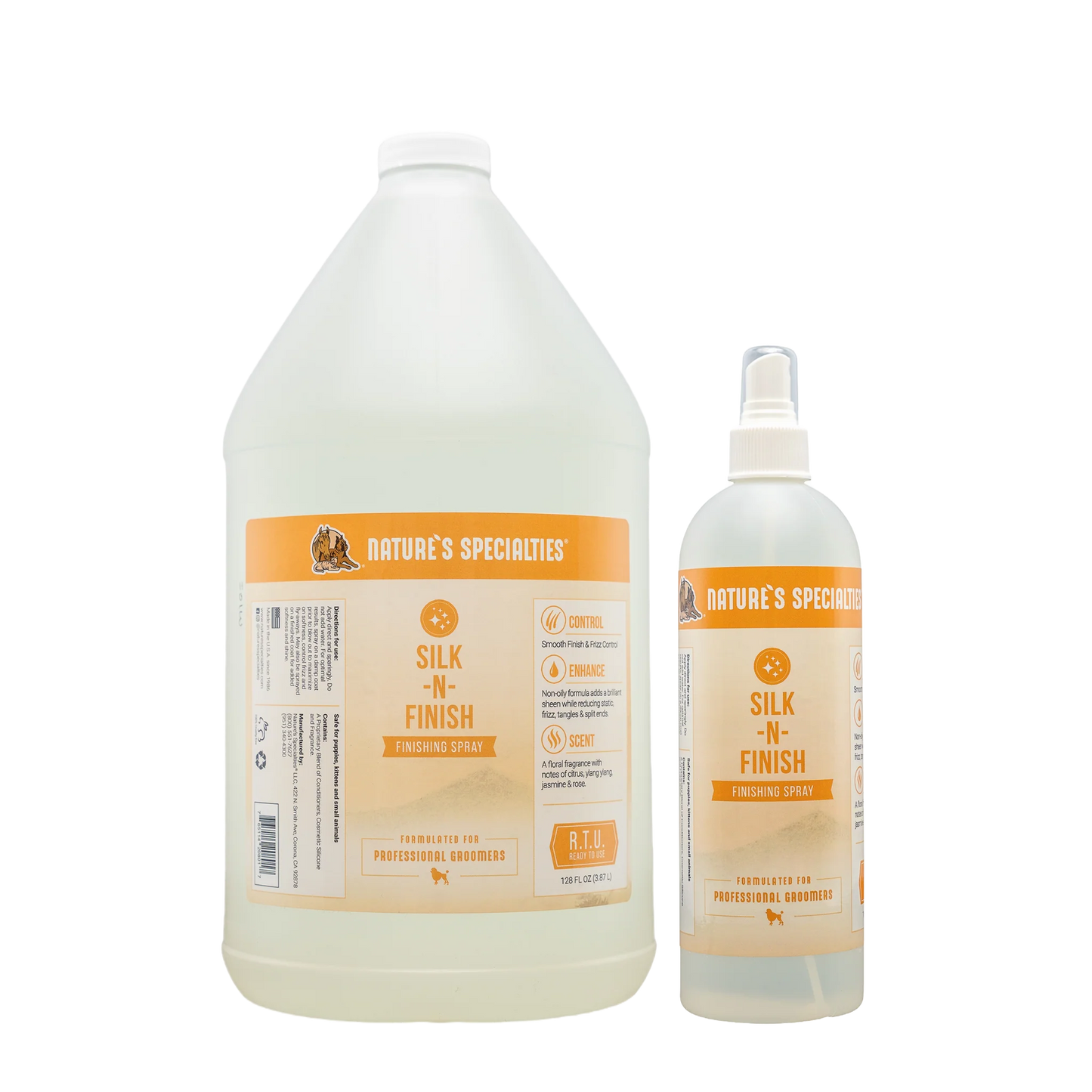 Nature's Specialties Silk N Finish Spray Leave-In