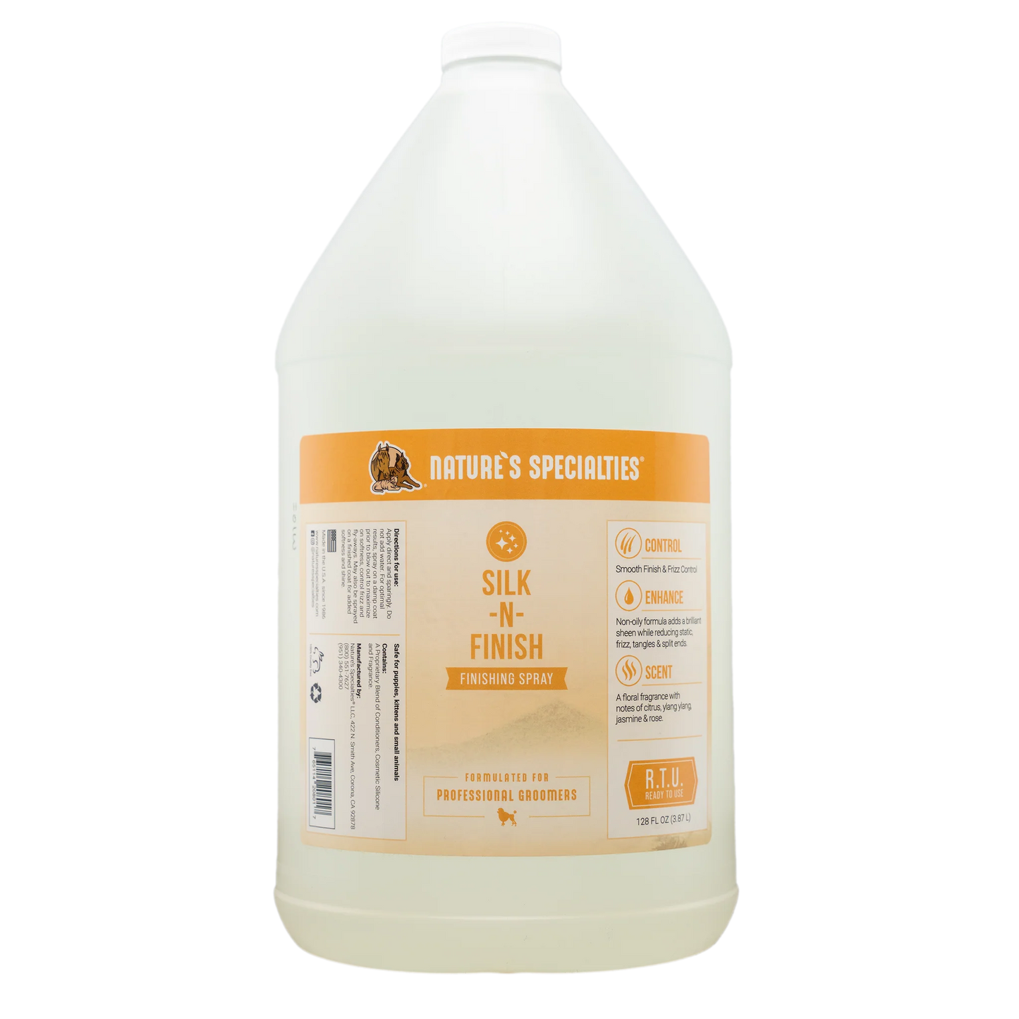Nature's Specialties Silk N Finish Spray Leave-In