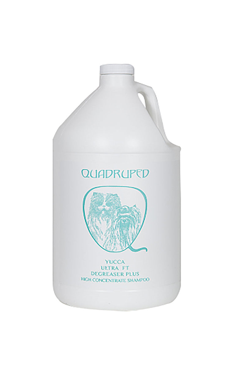 Quadruped Ultra FT Degreaser Plus High Concentrate Yucca Shampoo