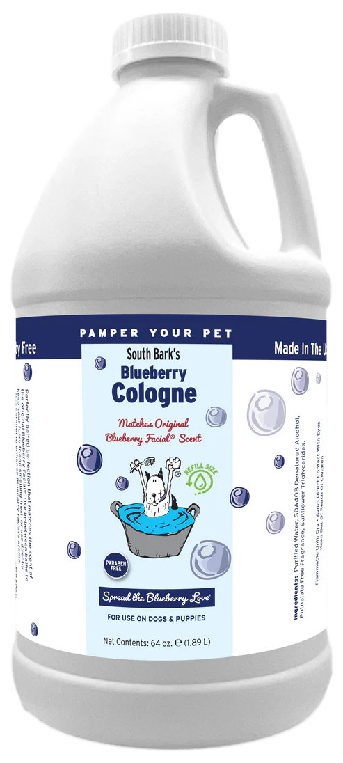 South Bark Blueberry Clove Pet Cologne 64oz Half Gallon