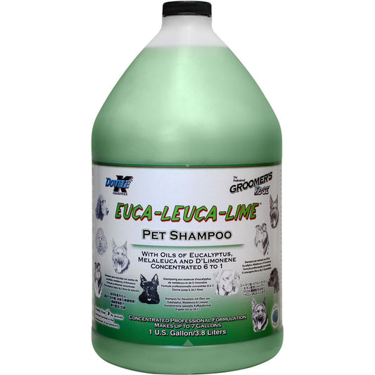 Double K Groomers Edge Euca Leuca Lime Shampoo Gallon 6:1