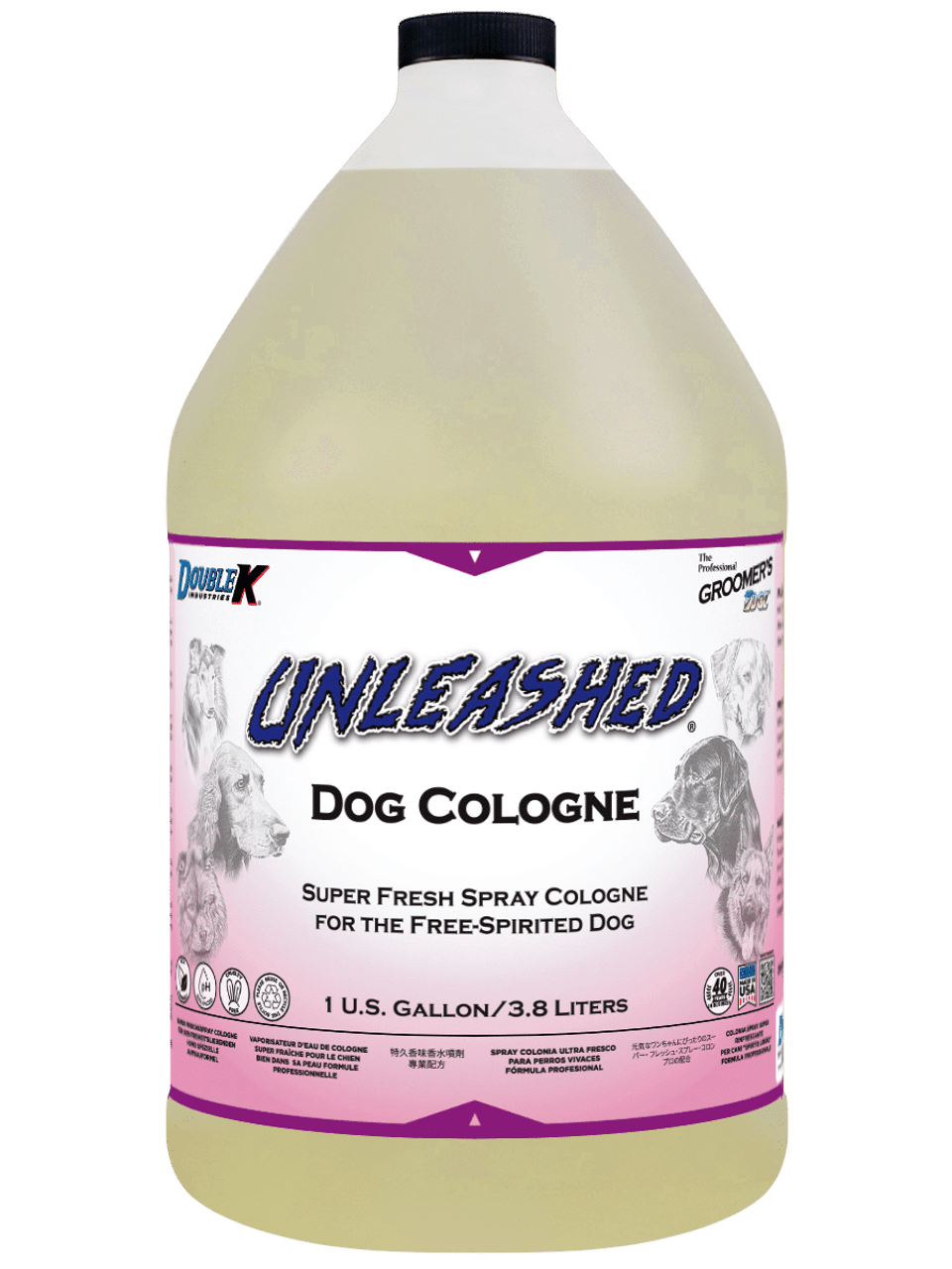Groomer's Edge Unleashed Cologne Gallon