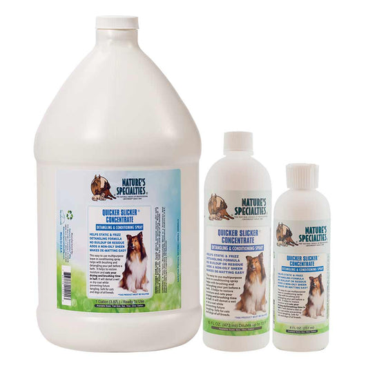 Natures Specialties Quicker Slicker CONCENTRATE for Dogs & Cats