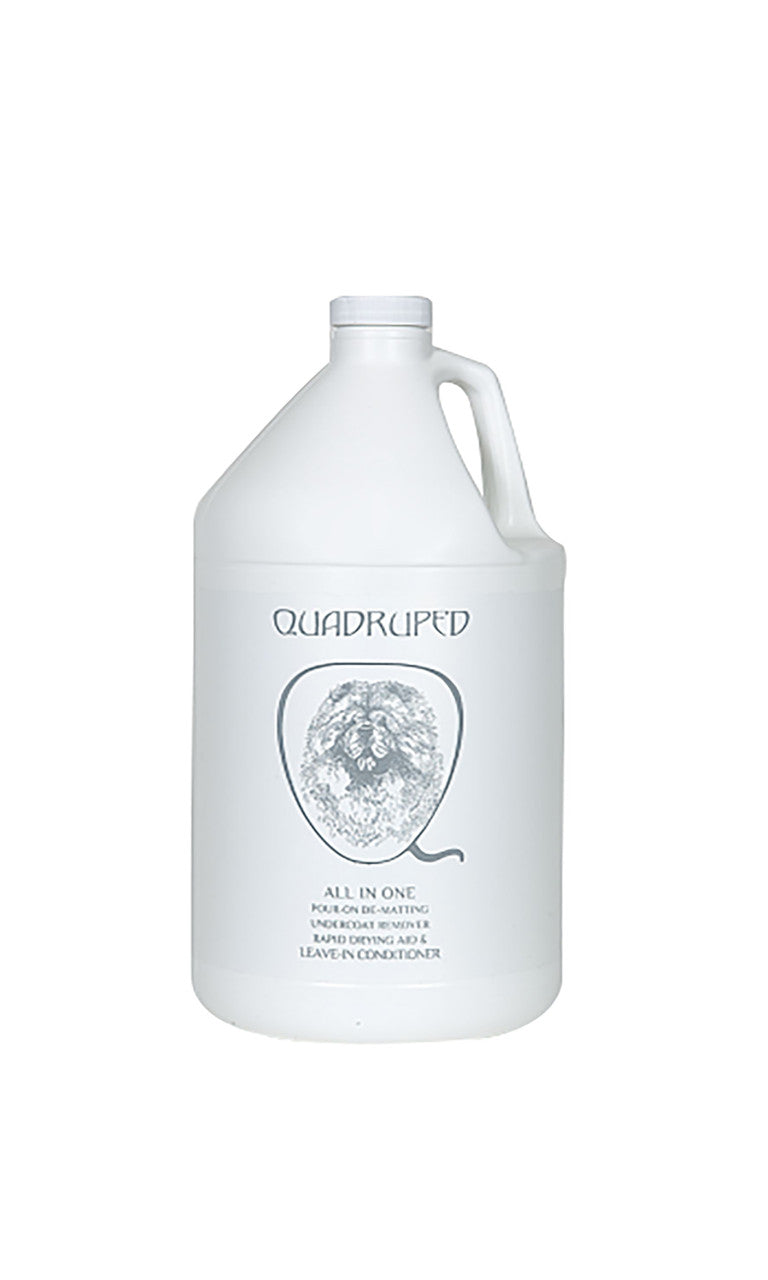 Quadruped All In One Dematting Undercoat Remover Rapid Dry Aid