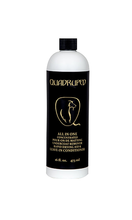 Quadruped All In One Dematting Undercoat Remover Rapid Dry Aid