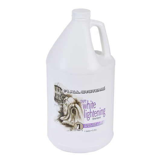 #1 All Systems Pure White Lightening Pet Shampoo 5:1