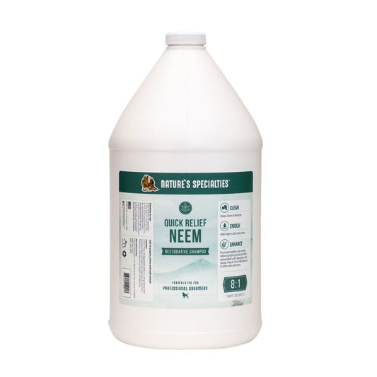 Nature's Specialties Quick Relief Neem Pet Shampoo 8:1