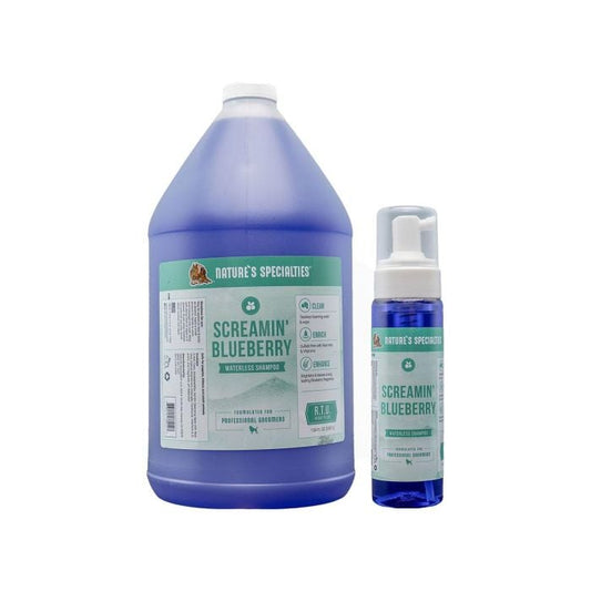 Nature's Specialties Screamin' Blueberry Waterless Shampoo & Pet Facial Wash