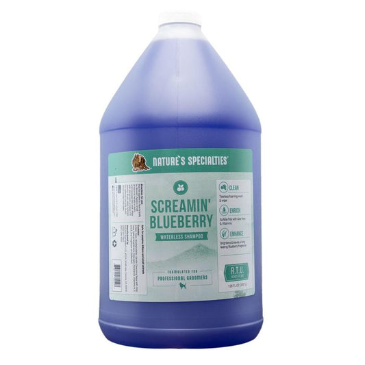 Nature's Specialties Screamin' Blueberry Waterless Shampoo & Pet Facial Wash