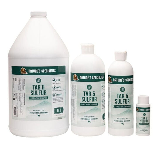 Nature's Specialties Tar & Sulfur Pet Shampoo with Aloe 6:1